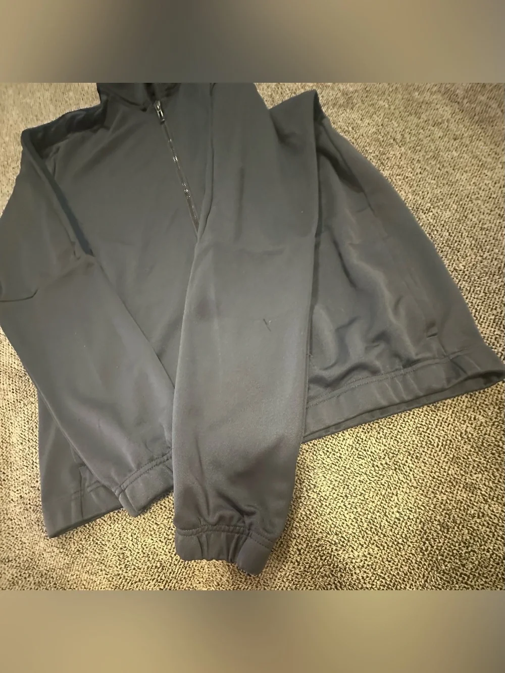 Adidas Navy blue track jacket